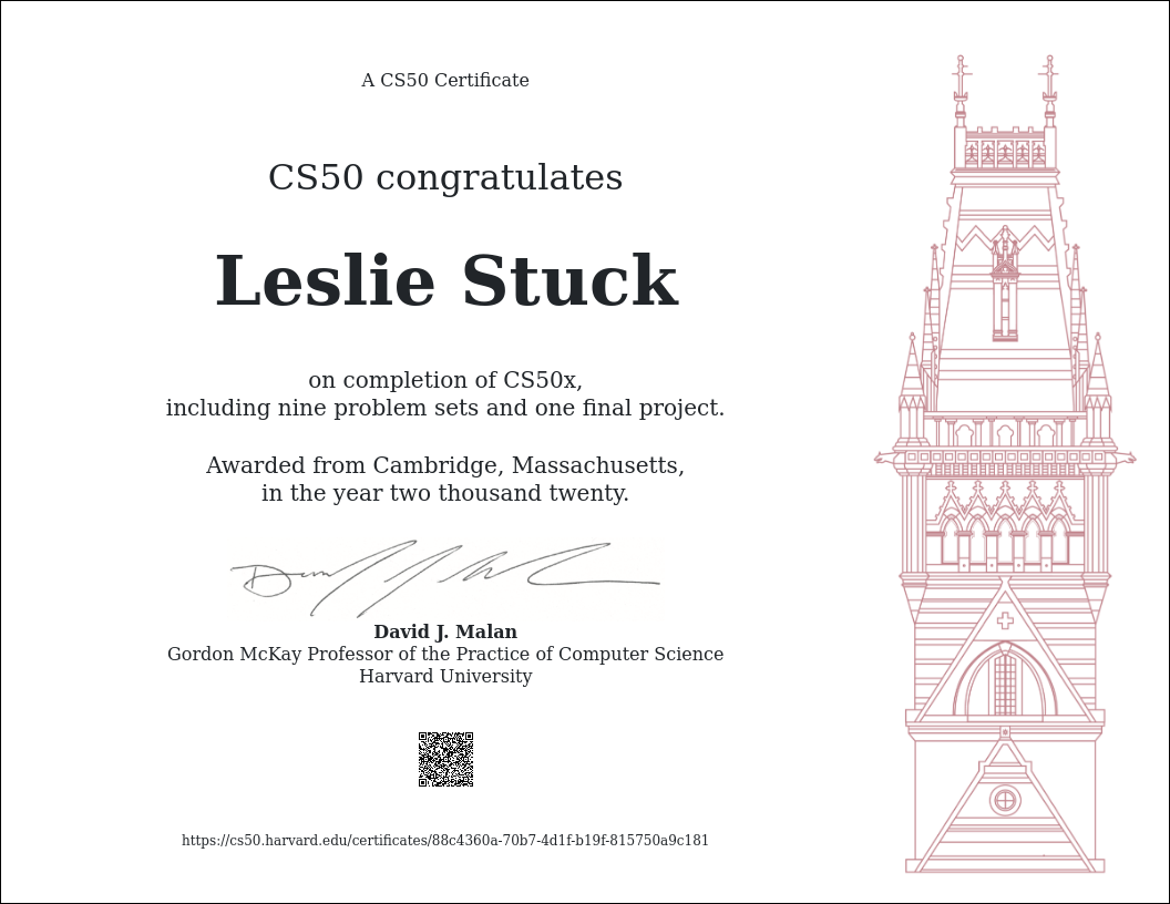 Harvard s University CS50 Computer Science Course Les Stuck